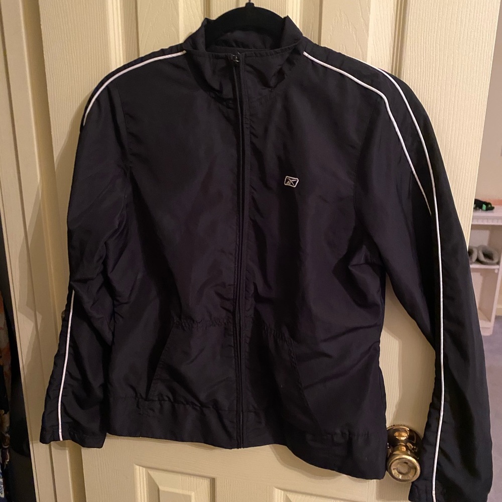 Women’s Reebok zip up windbreaker jacket